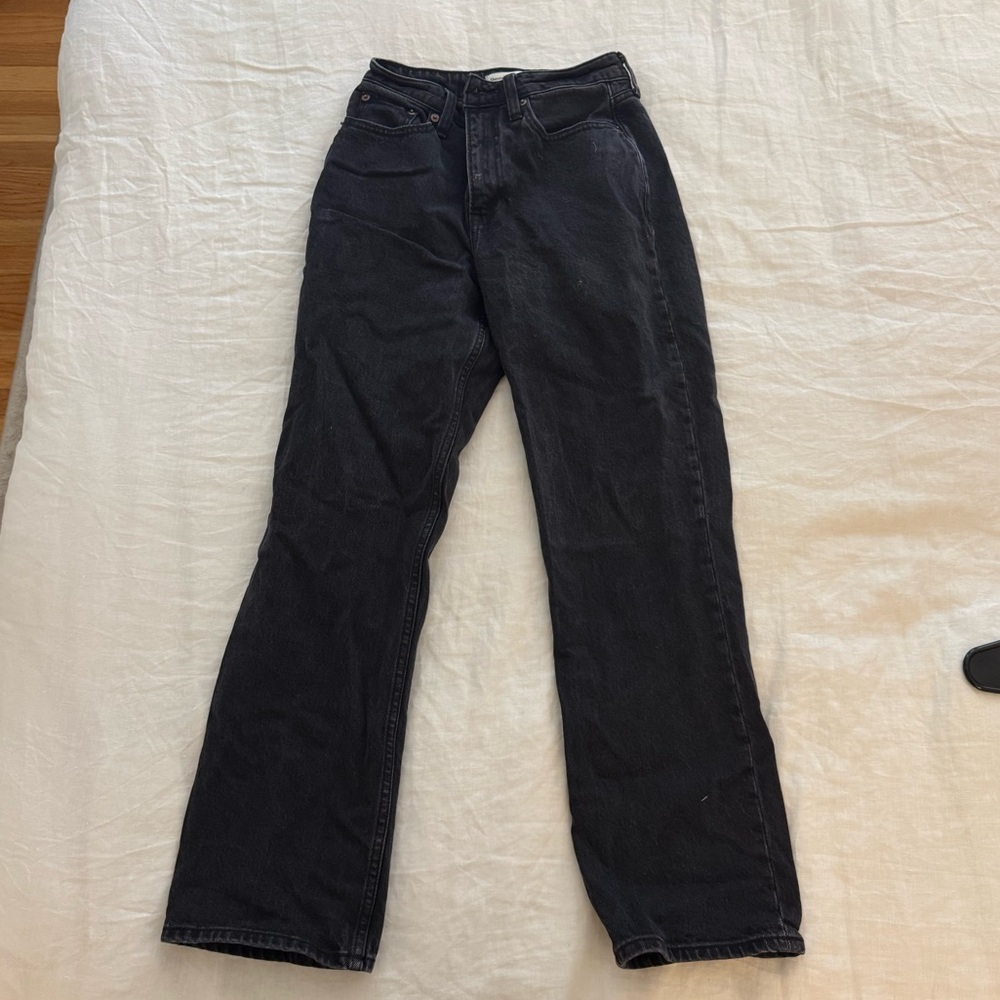 Abercrombie Vintage Straight High Rise – Curve Love